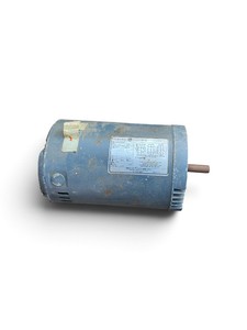 Blue General Electric (GE) AC Electric Motor
