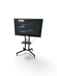 Rolling Mobile TV Cart and Mount