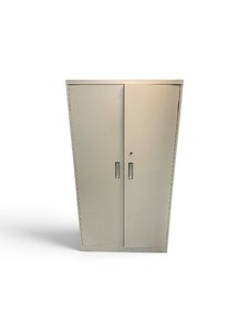 two-door industrial steel storage cabinet