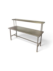 commercial stainless steel work prep table