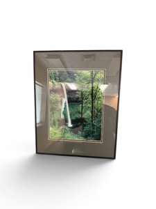 framed nature photograph