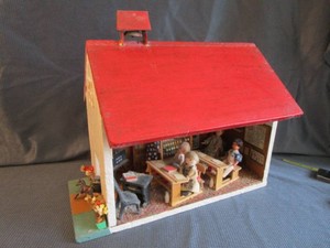 Diorama - Schoolhouse, Bank