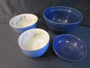 Halls Morning Glory Nesting Bowls