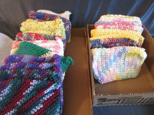 Handmade Washcloths & Hot Pads