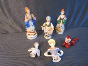 Occupied Japan Figures, Broom Dolls