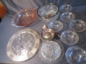 Pink Depression Dishes