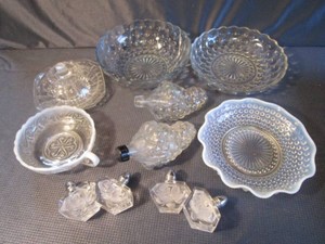 Bubble, Moonstone, Shakers, Butter Dish