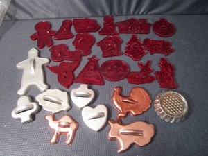 Vintage HRM Cookie Cutters, Molds