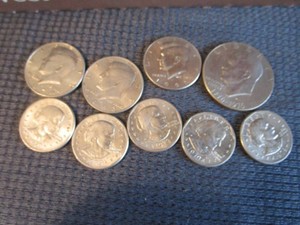 Eisenhower & Kennedy Coins