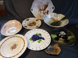 Game Plates, Bowls, Spoon Rest