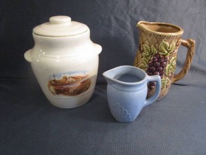 Pitchers & Cookie Jar