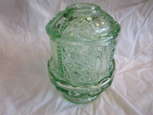Indiana Glass Fairy Lamp