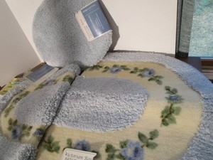 New Bath Rugs & Curtains