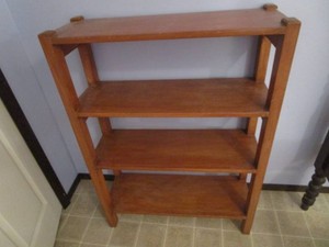 Wooden Bookshelf