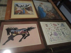 Cross-stitch & Embroidered