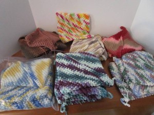 Hand Crocheted Hot Pads