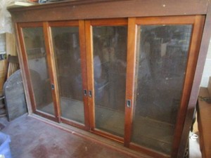 Antique Library Cabinet
