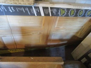 New Paneled Door