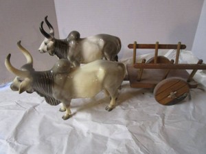 Breyer Brahma Bulls, Wagon