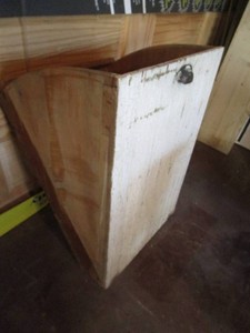 Antique Pull Out Flour Bin