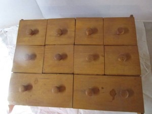 Small 10 Drawer Cabinet