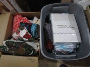 Tote Sheets, Fabric, Crocheted
