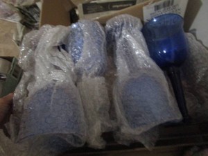 Blue Stem Goblets