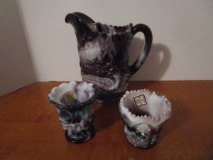 Imperial Glass Purple Slag