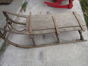 Antique Bobsled