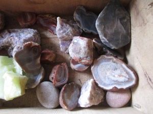 Cut Agates, Geodes, Collector Rocks