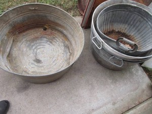 Galvanized Tubs
