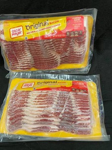 Oscar Mayer Original Hardwood Smoked Bacon 16 Oz (Lot of 2)