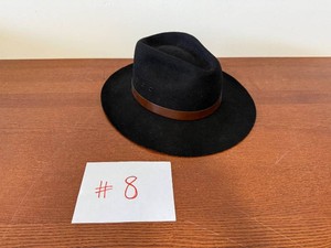 Black Felt Outback Hat, Made in USA