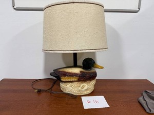 Mallard Duck Table Lamp with Shade