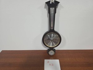 Wall Barometer & Thermometer