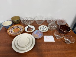Mixed Bowls & Plates Lot