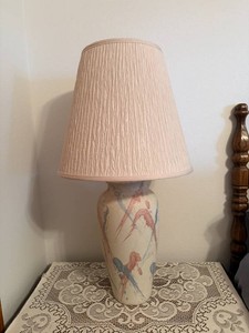 Ceramic Table Lamp with Shade