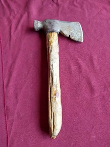 Vintage Hatchet With Primitive Handle