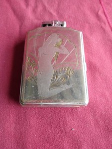 Vintage Prince Hand-Etched Art Nouveau Cigarette HolderLighter
