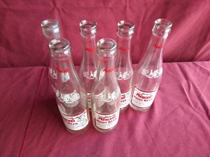 (6) Vintage Howels Root Beer Bottles
