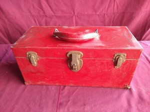 Vintage Tool Box With Large Vintage Sockets - Snap-On Etc