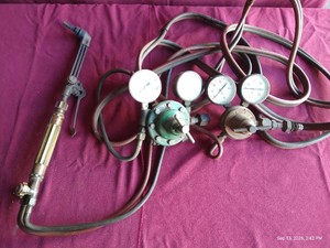 Vintage Acetylene Welding Torch Set - Awesome