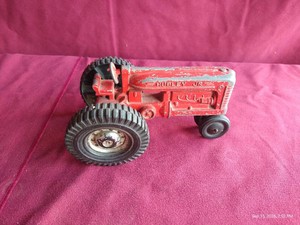 Vintage Hubley Jr. Metal Tractor
