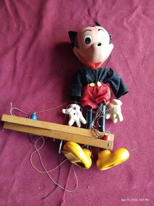 Vintage Mickey Mouse Marionette