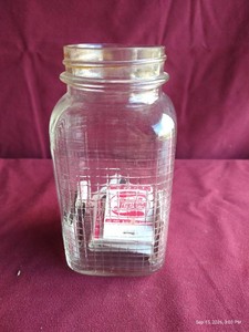 Vintage Jar With Pepsi Matchbooks