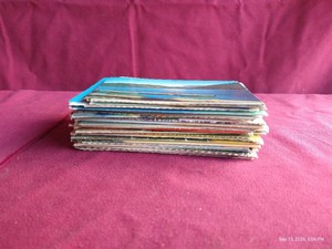 Pile of Vintage Postcards