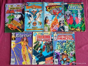 (7) Vintage DC & Marvel Comics