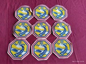 (9) Vintage Jaycee Patches