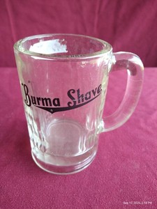 Vintage Burma-Shave Mug