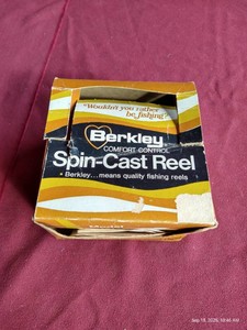 Vintage Berkley 300 Spin-Cast Reel With Box & Papers